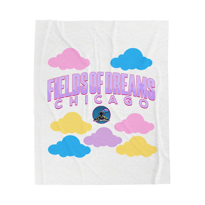 Fields of Dreams NEW Velveteen Plush Blanket