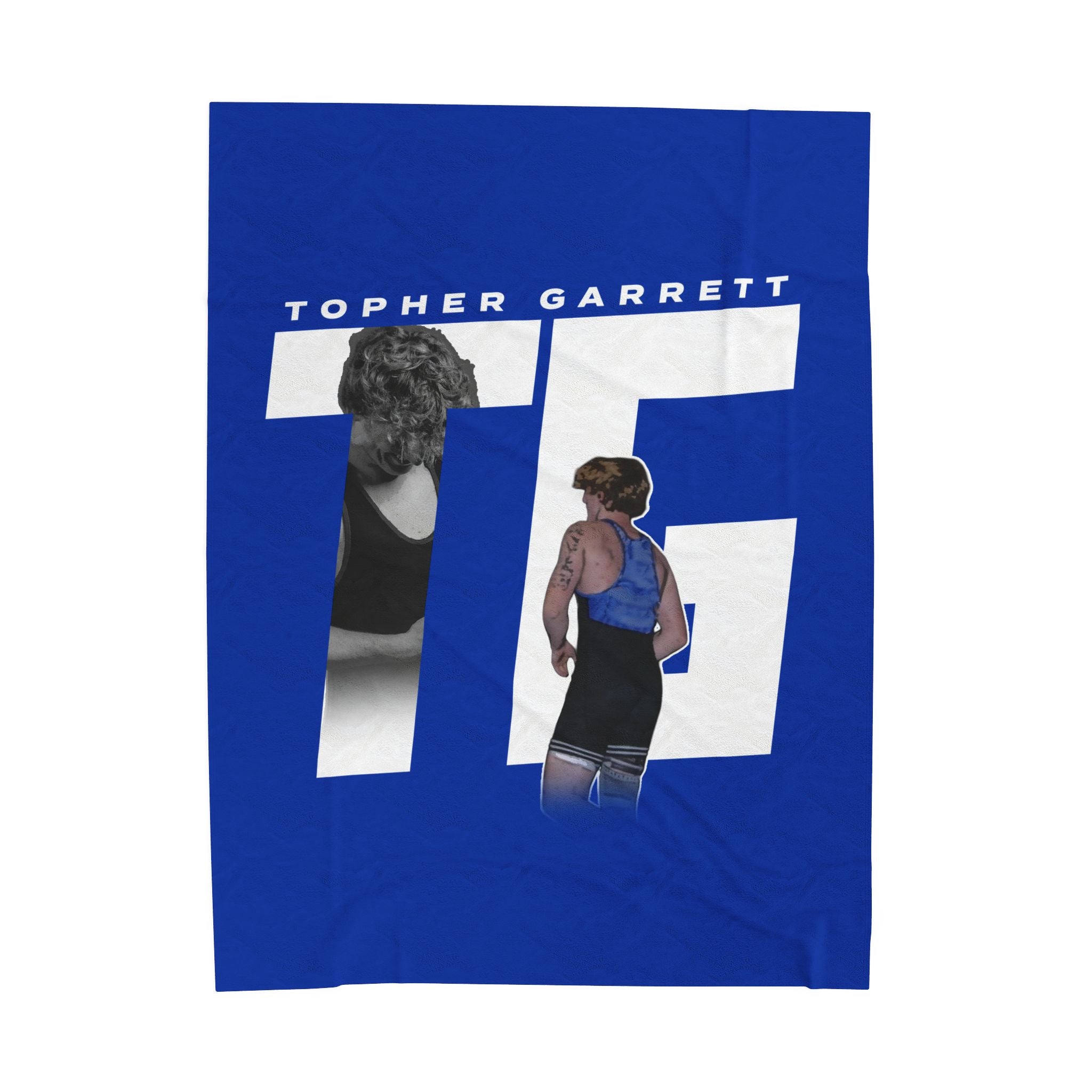 Topher Garrett Velveteen Plush Blanket