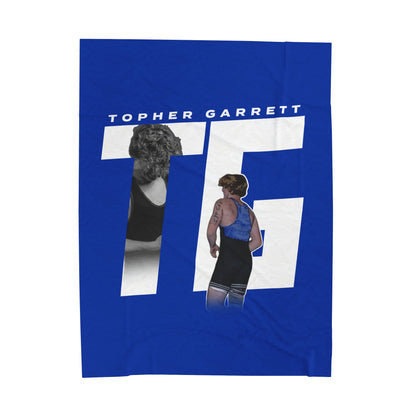 Topher Garrett Velveteen Plush Blanket