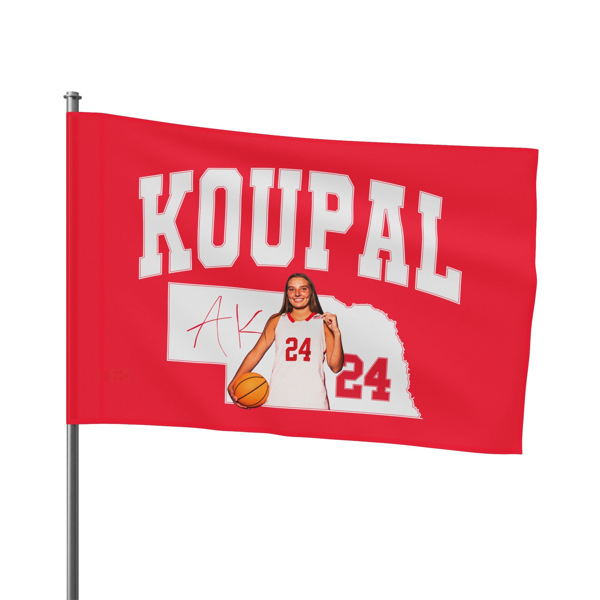 Ashlyn Koupal Custom Flag
