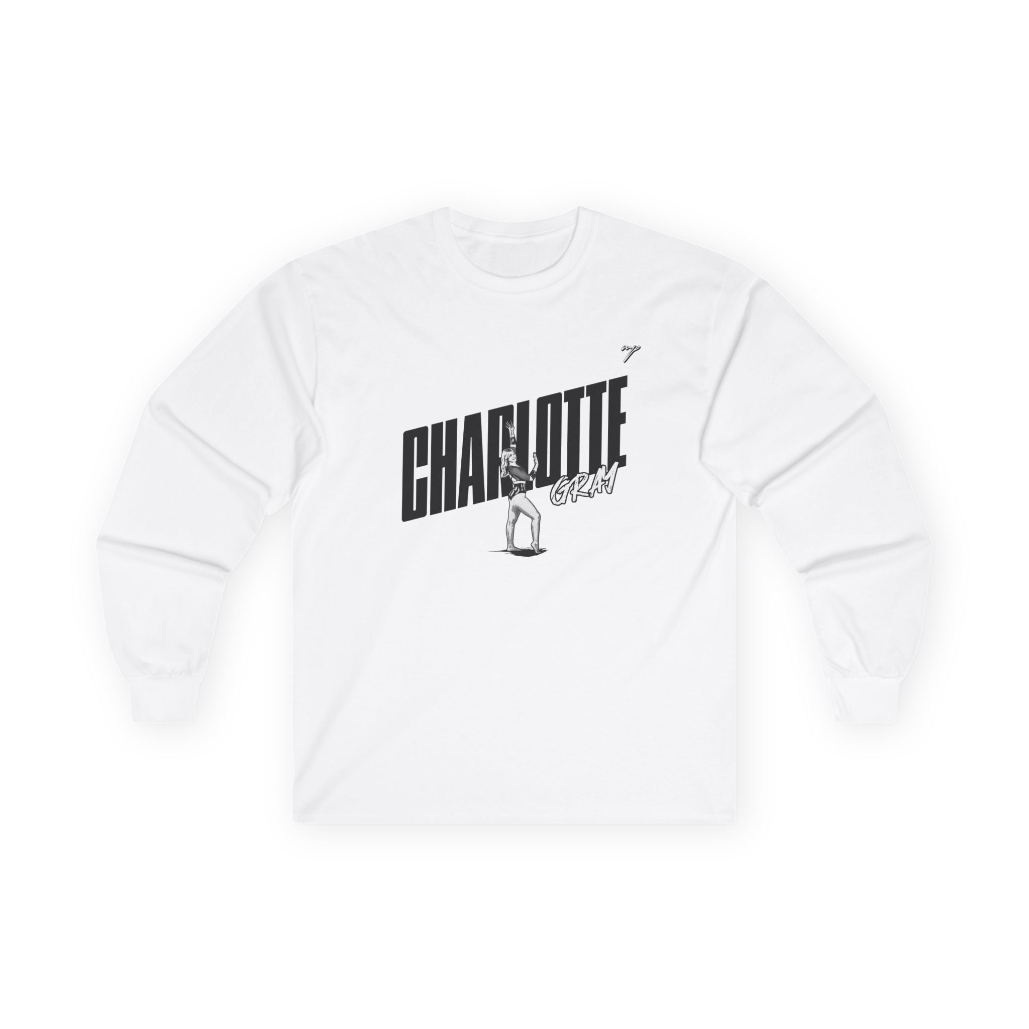 Charlotte Gray Long Sleeve Tee