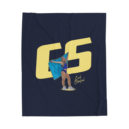Carli Stanford Velveteen Plush Blanket