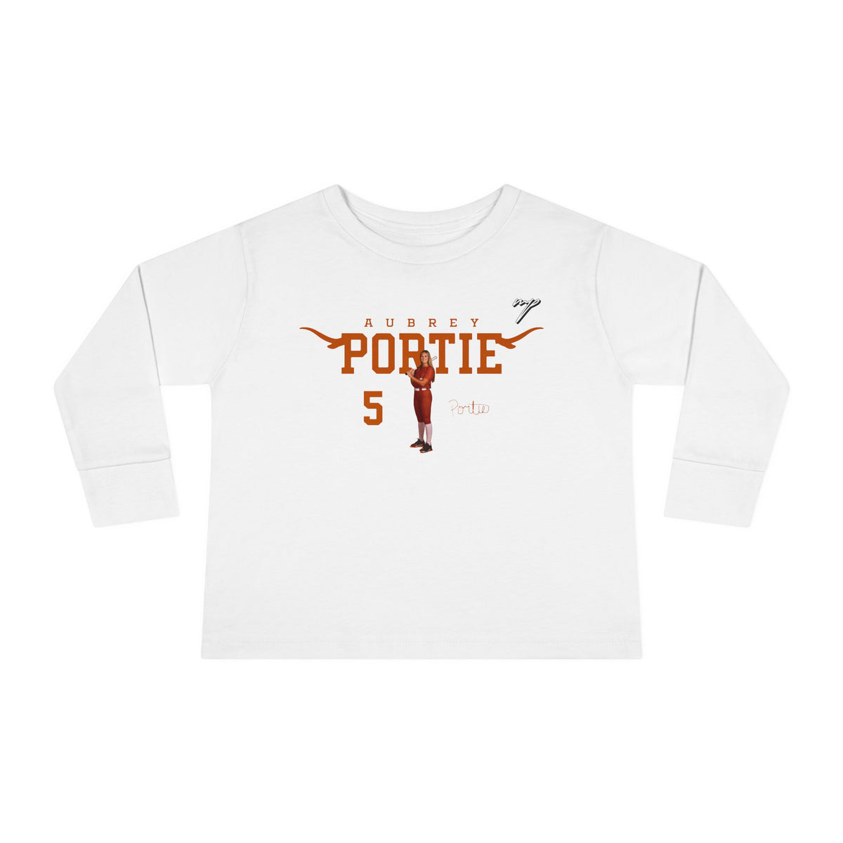 Aubrey Portie TODDLER Long Sleeve Tee