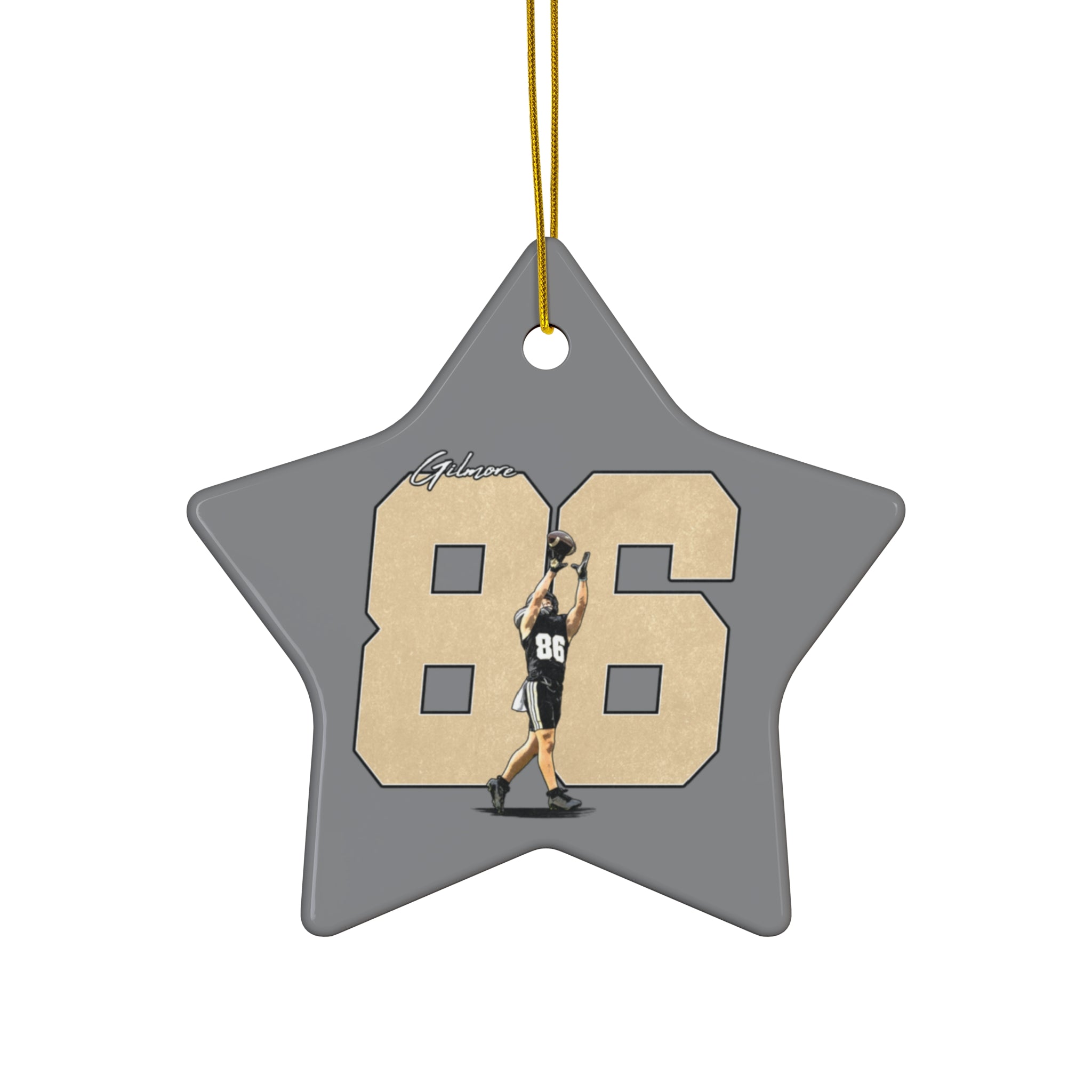 Lando Gilmore Ceramic Ornament