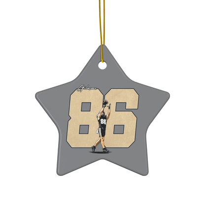 Lando Gilmore Ceramic Ornament