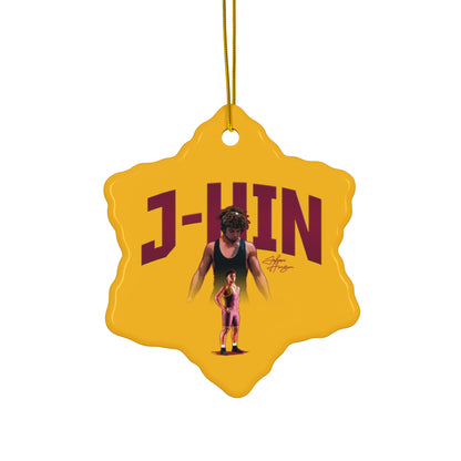 Jabari Hinson Ceramic Ornament