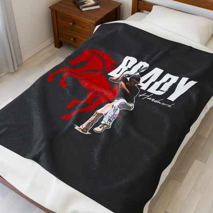 Brady Handwerk Velveteen Plush Blanket