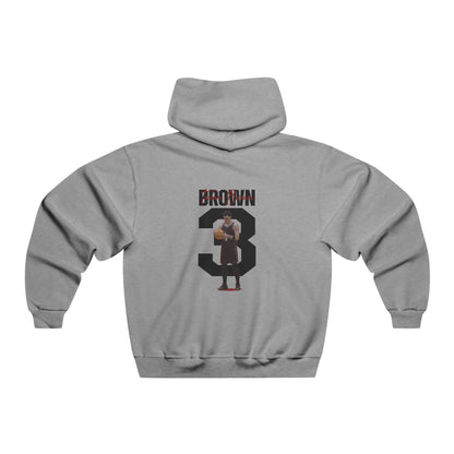 Talan Brown Vintage Hoodie