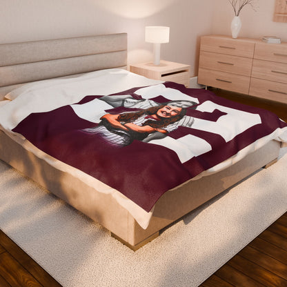 Makinzie Nelson Velveteen Plush Blanket