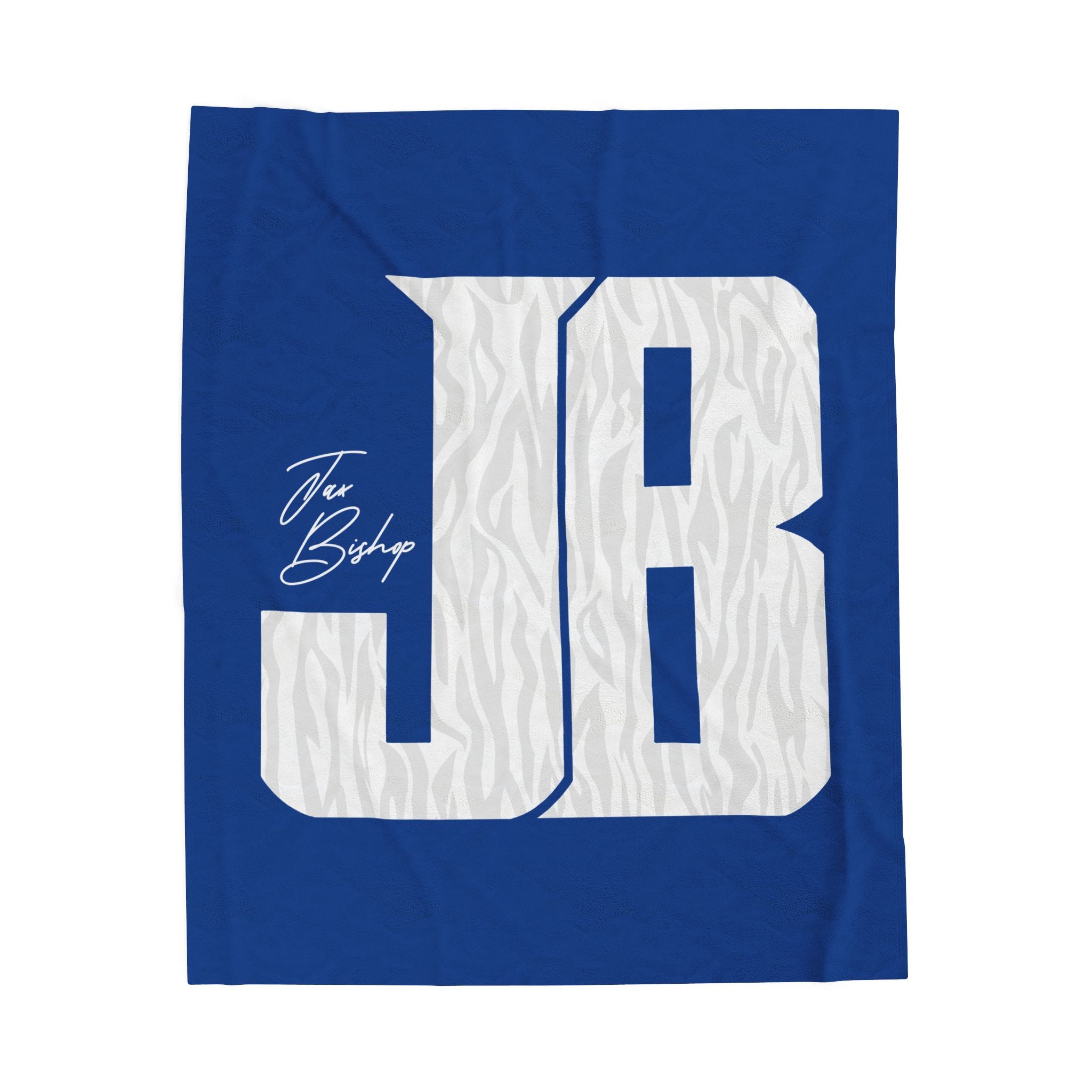 Jax Bishop Velveteen Plush Blanket