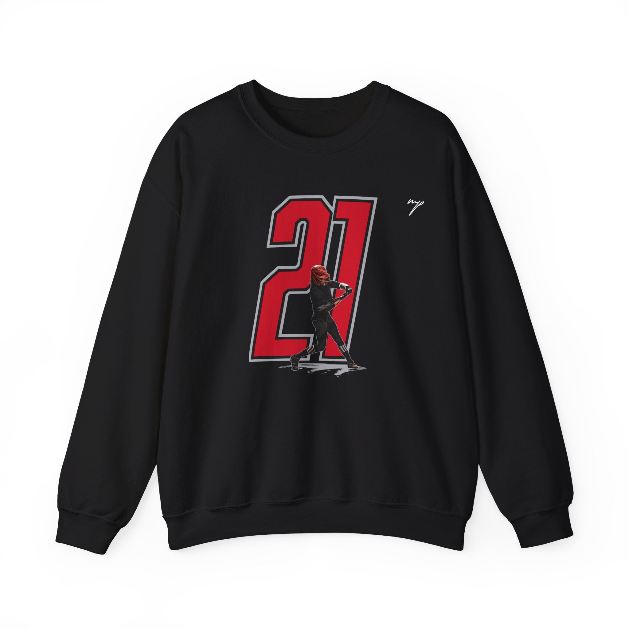 Kendle White Crewneck