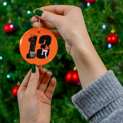 Kyler Jones Ceramic Ornament