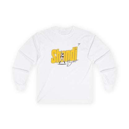 Shandi Brown Long Sleeve Tee
