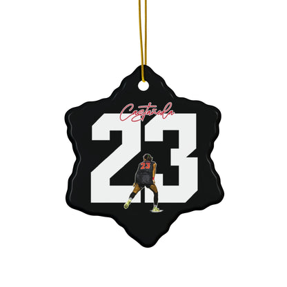 Audrey Castañeda Ceramic Ornament