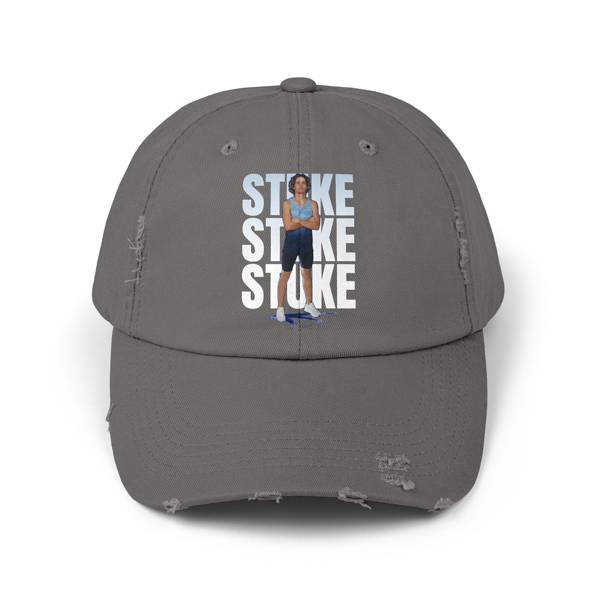 Landon Stuke Distressed Dad Cap