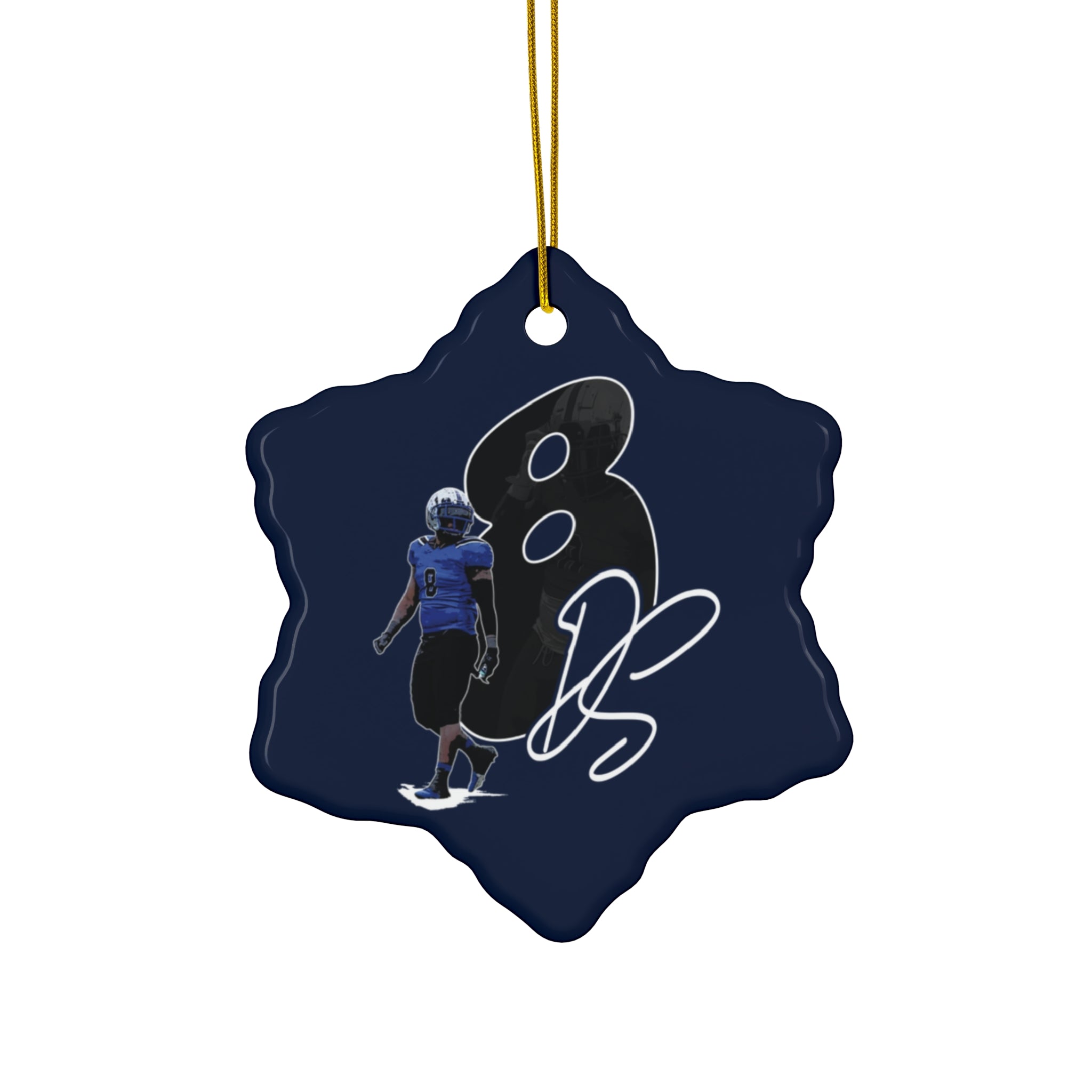 Devon Sanders Ceramic Ornament