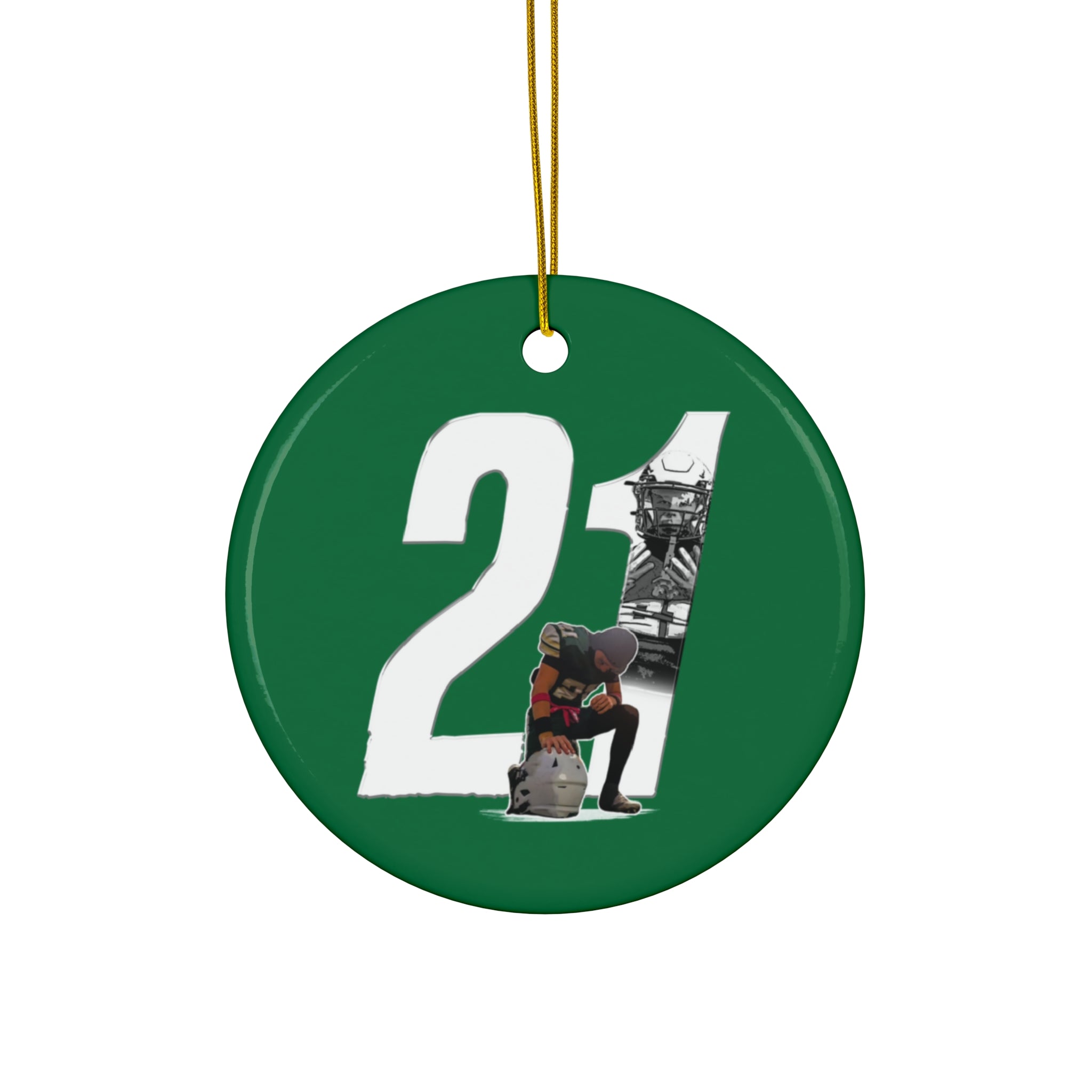 Blaike Adams Ceramic Ornament