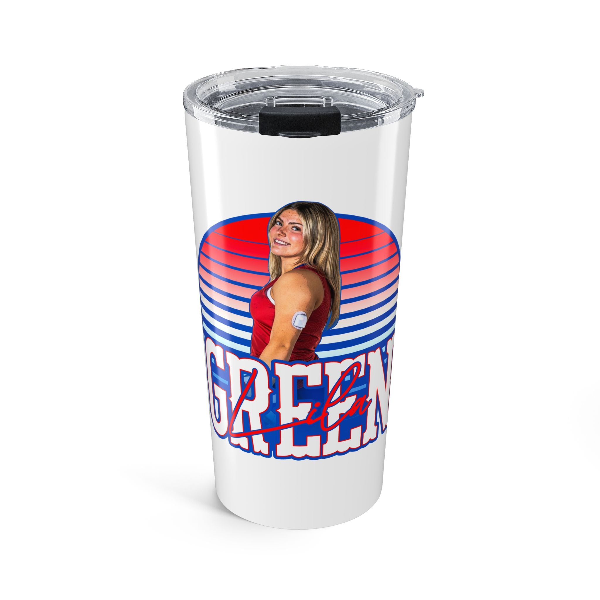 Lila Green Tumbler Mug