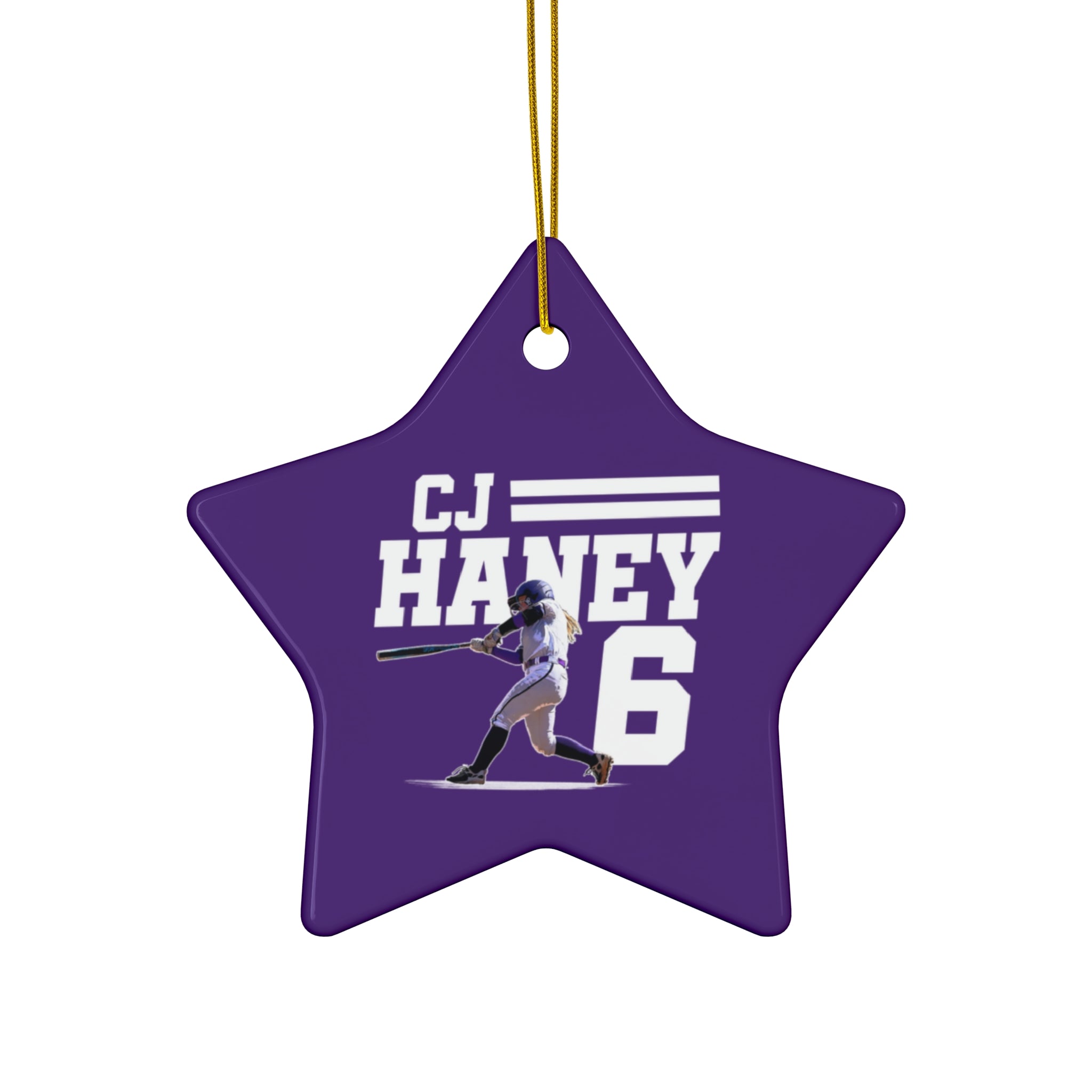 CJ Haney Ceramic Ornament