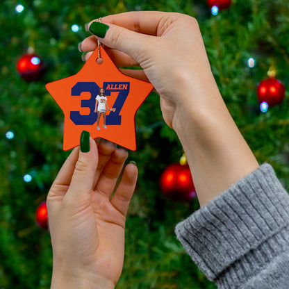 Mary Allen Ceramic Ornament