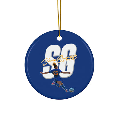 Sanaa Guyness Ceramic Ornament