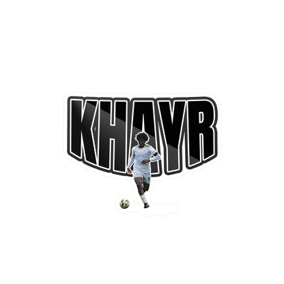 Khayr Ogunsanya Vinyl Decals