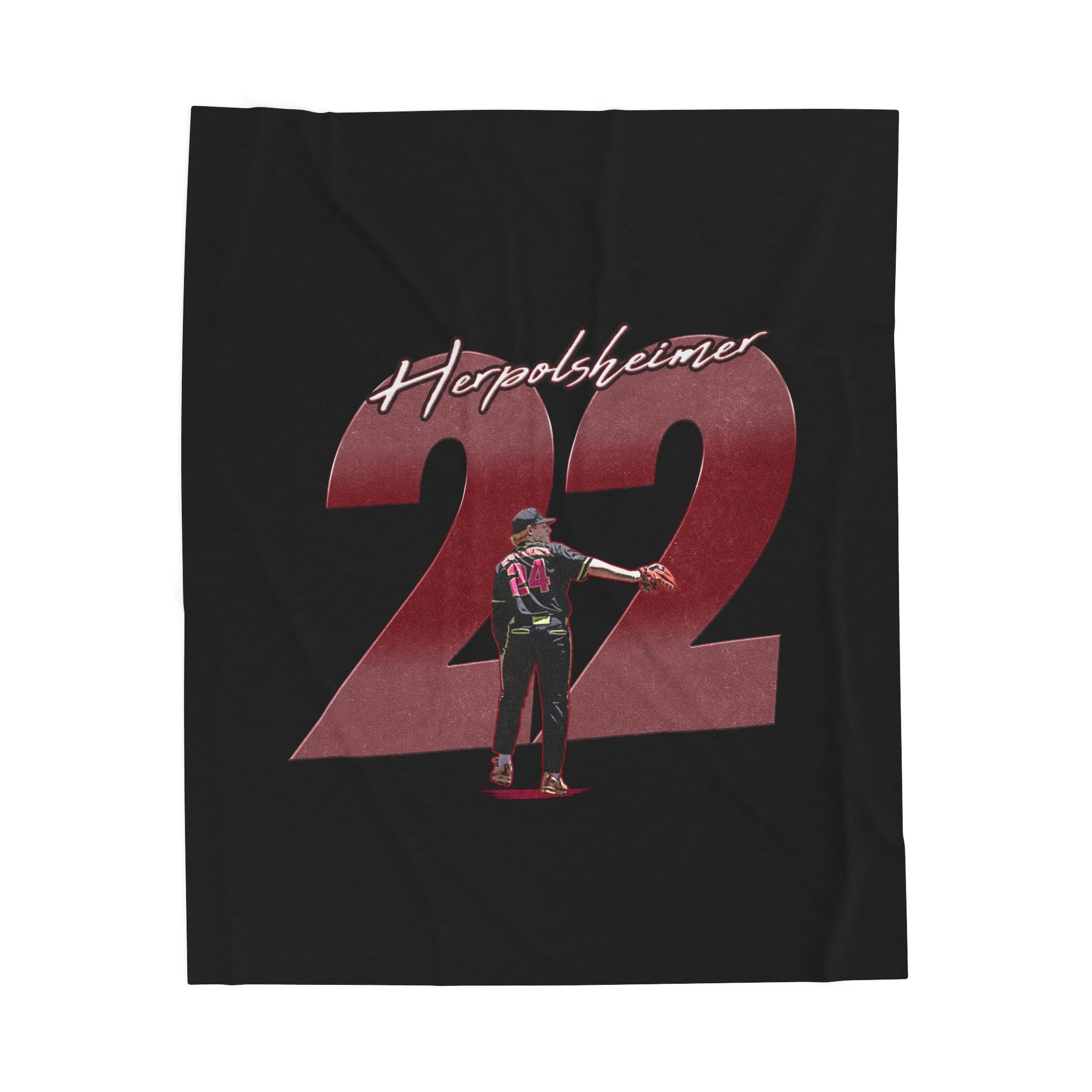Bryce Herpolsheimer Velveteen Plush Blanket