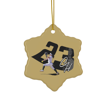 Charlee Hoover Ceramic Ornament