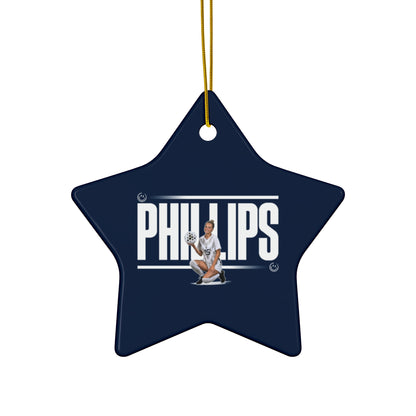 Lily Phillips Ceramic Ornament