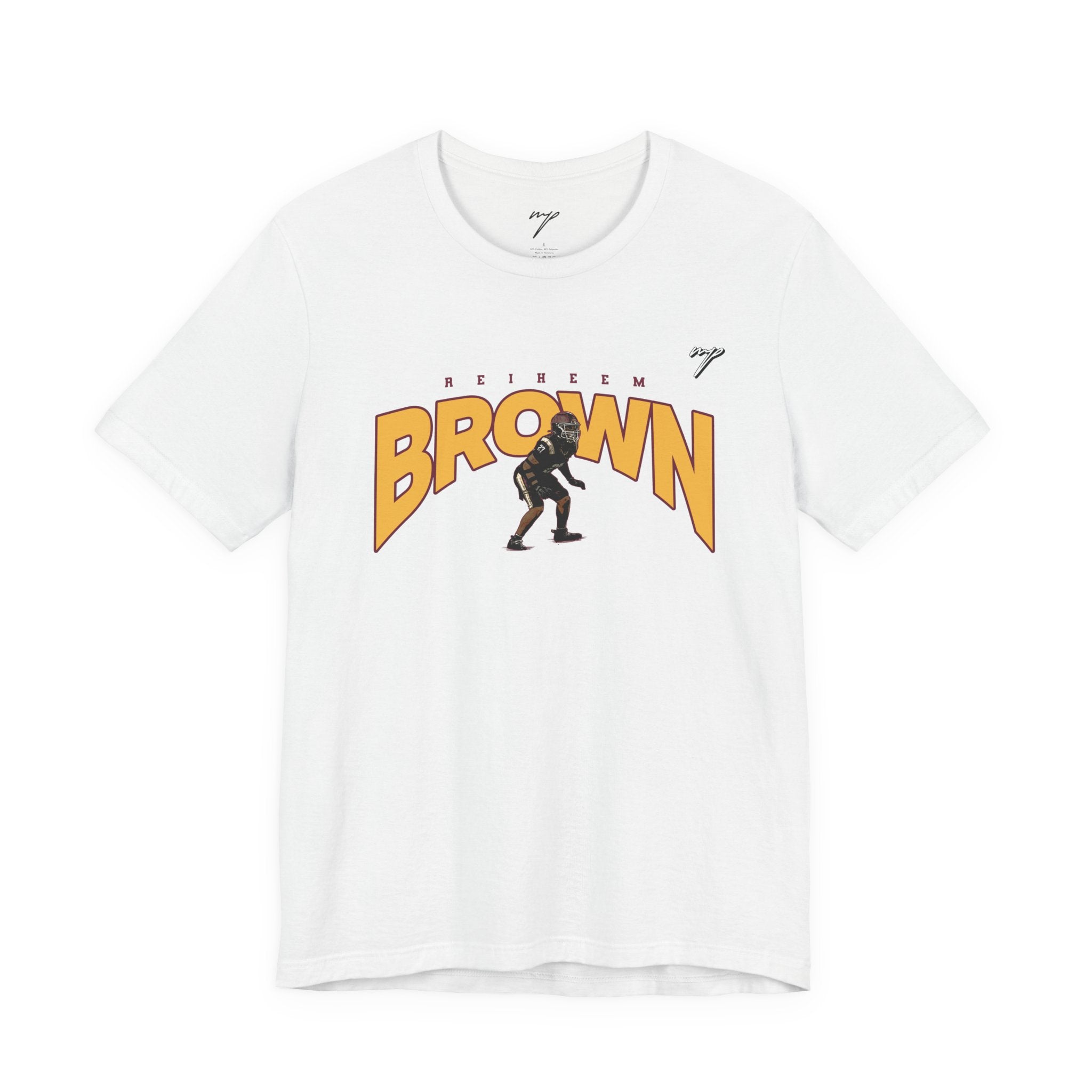 Reiheem Brown Graphic Tee