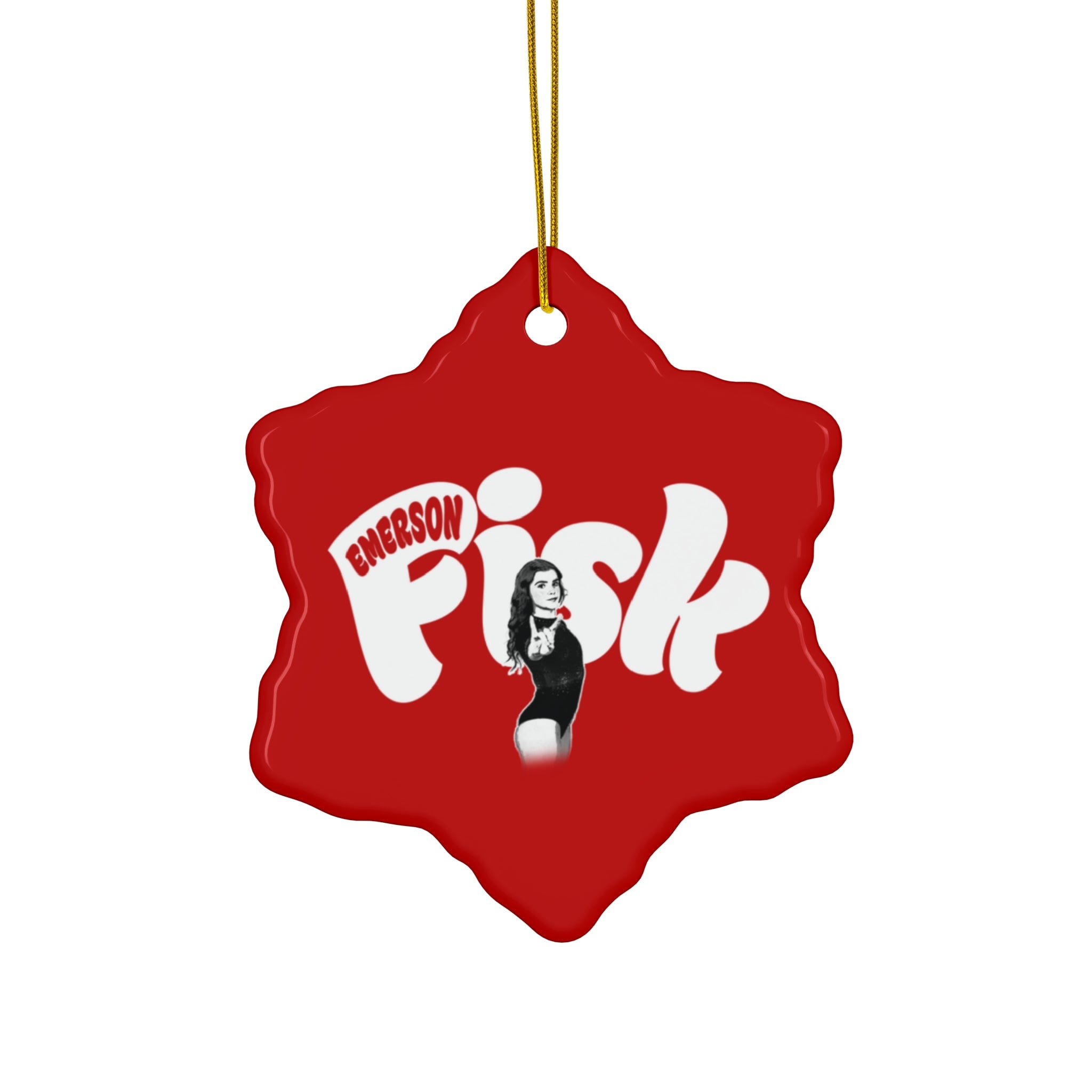 Emerson Fisk Ceramic Star Ornament