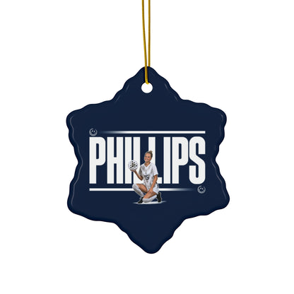 Lily Phillips Ceramic Ornament
