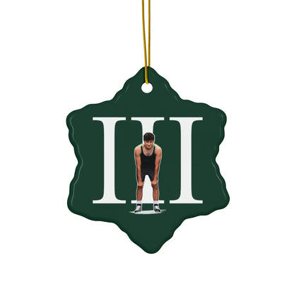 Richard Flores III Ceramic Ornament