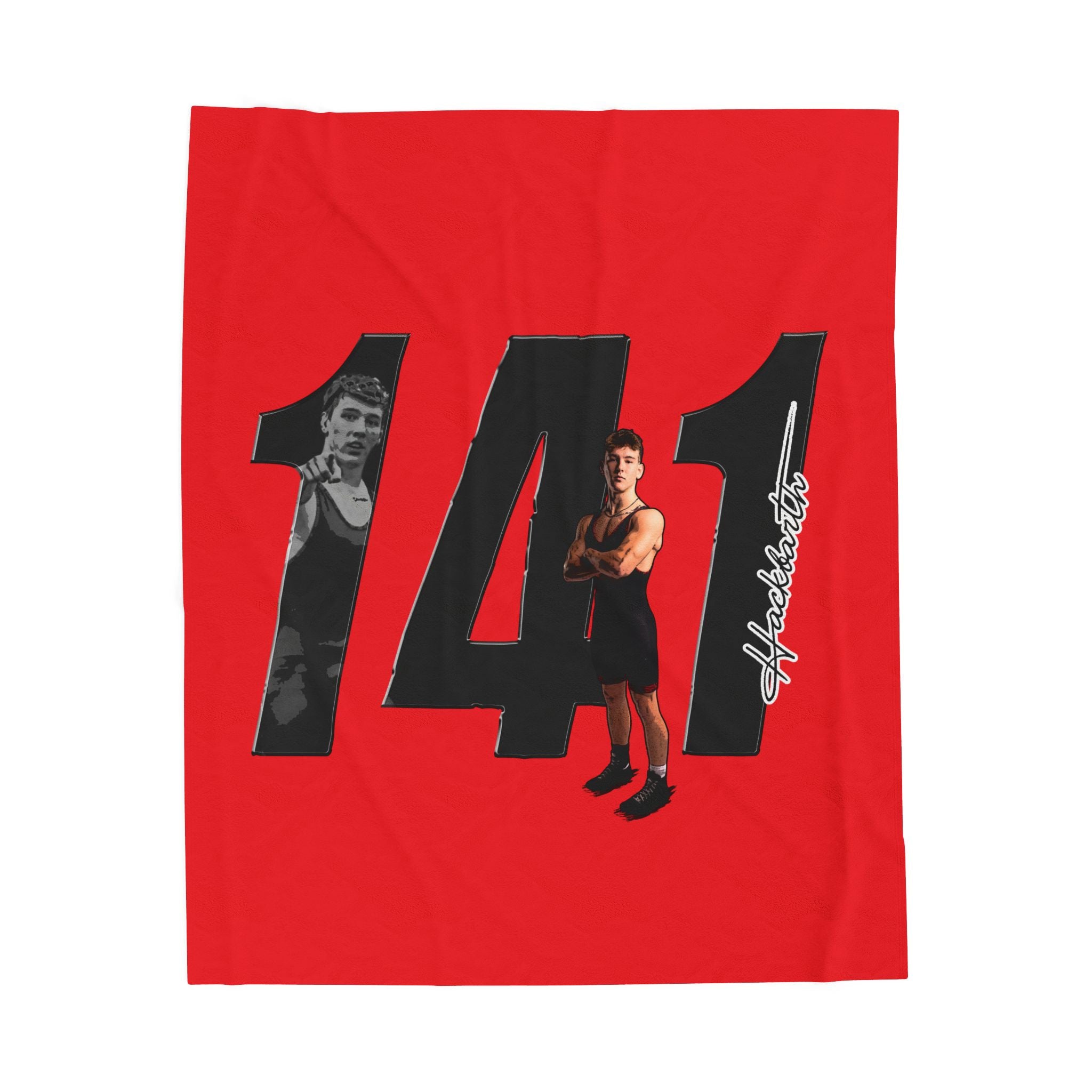 Hudson Hackbarth Velveteen Plush Blanket