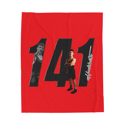 Hudson Hackbarth Velveteen Plush Blanket