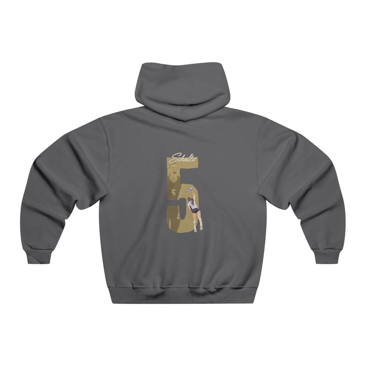 Allie Schultz Vintage Hoodie (Front + Back)