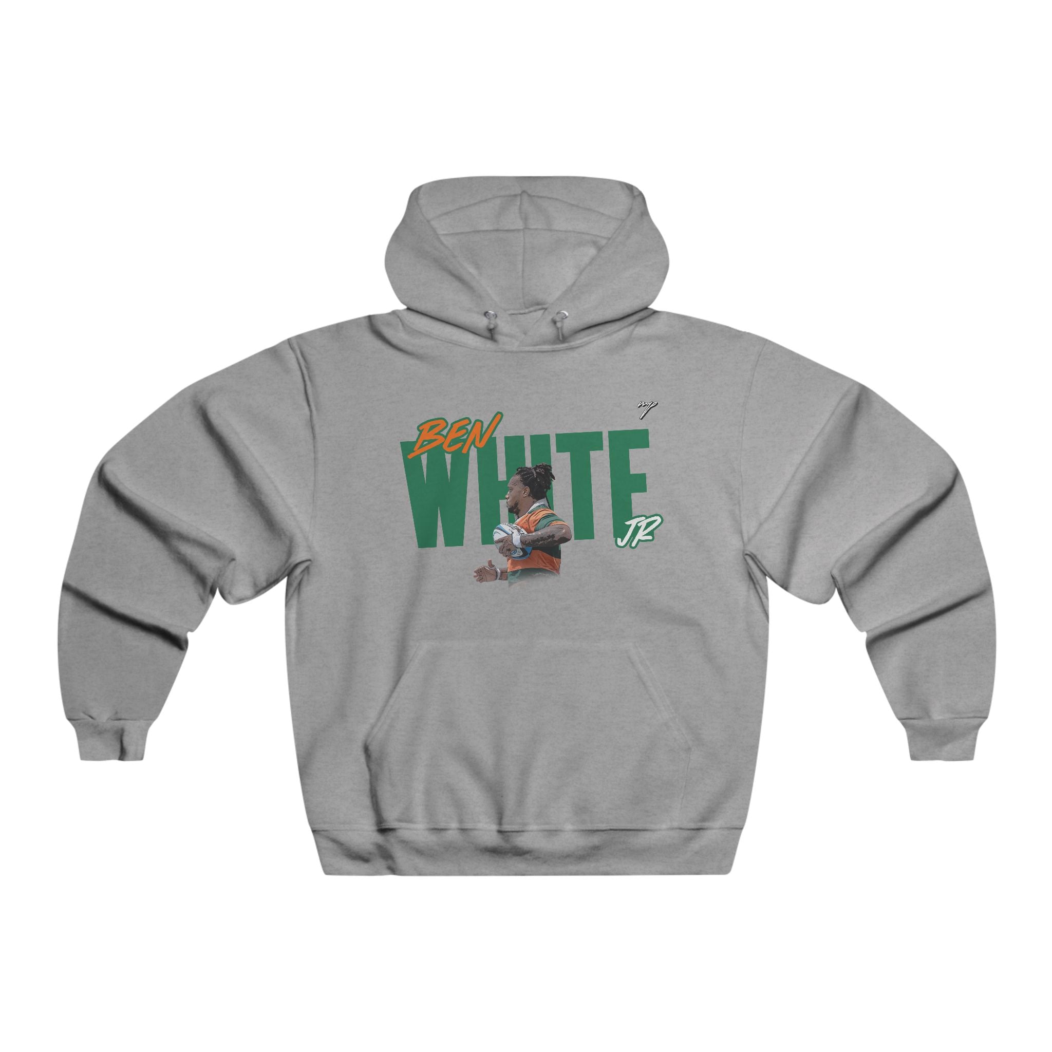 Bennie White Vintage Hoodie