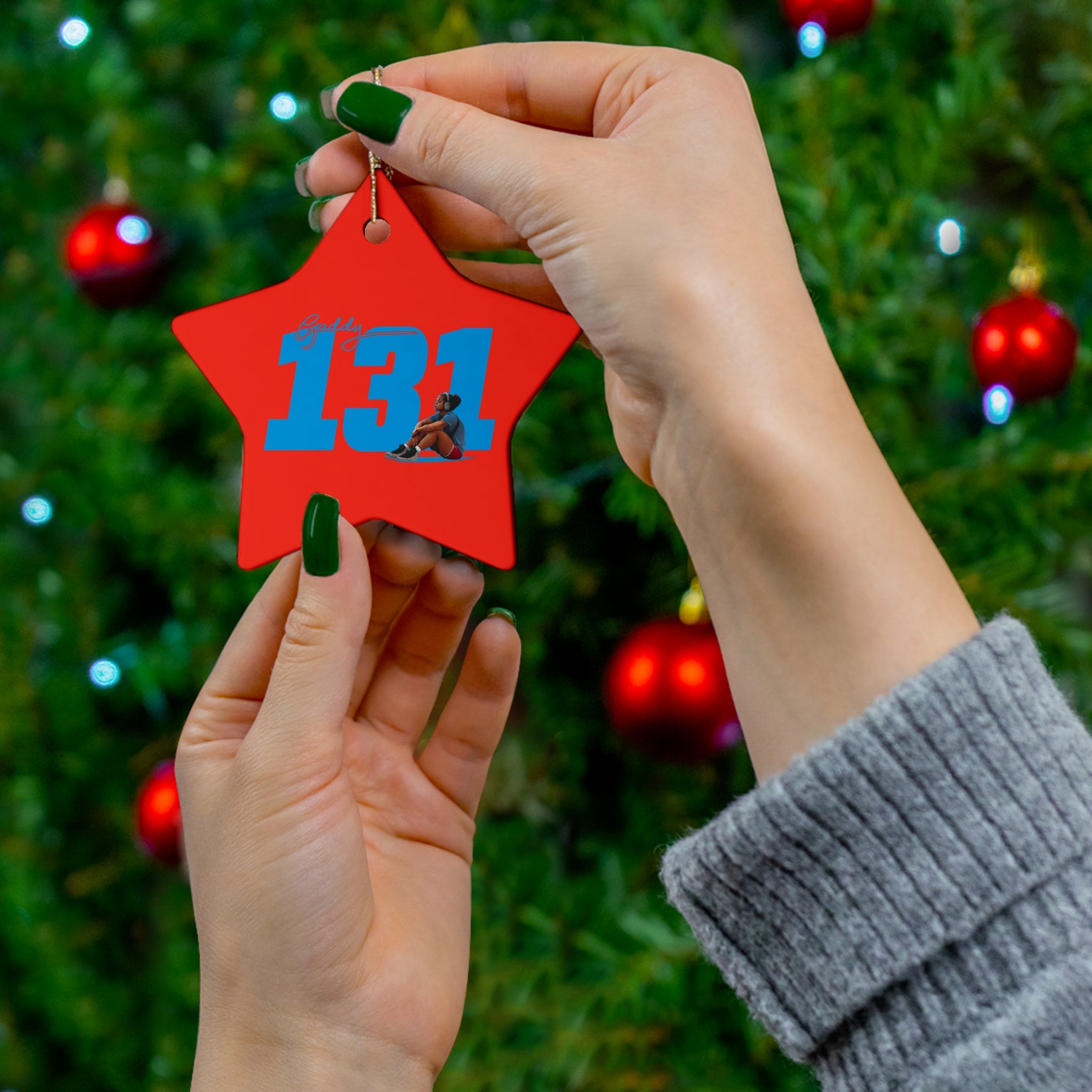 Kylee Gaddy Ceramic Ornament