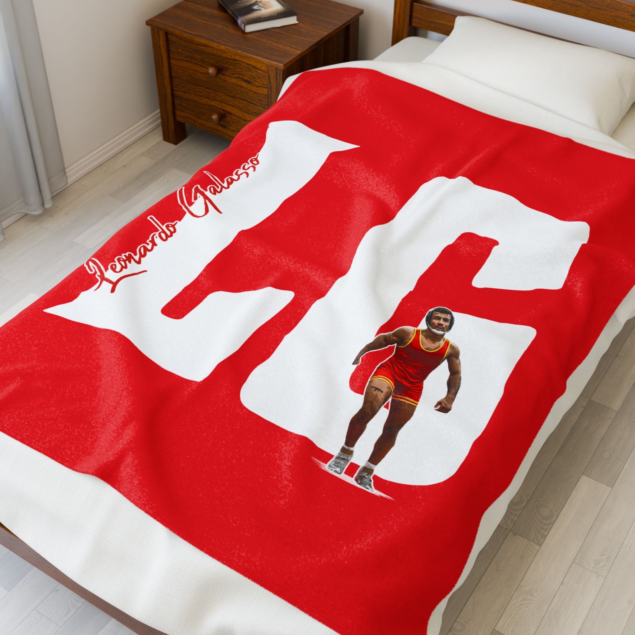 Leonardo Galasso Velveteen Plush Blanket