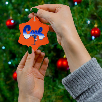 Carly Buell Ceramic Ornament