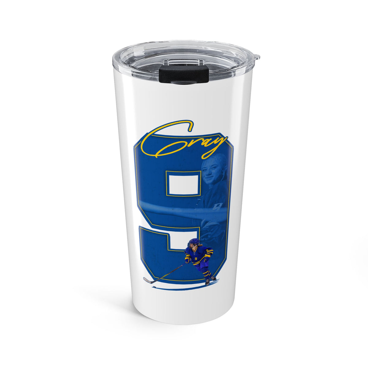 Bailey Gray Tumbler Mug