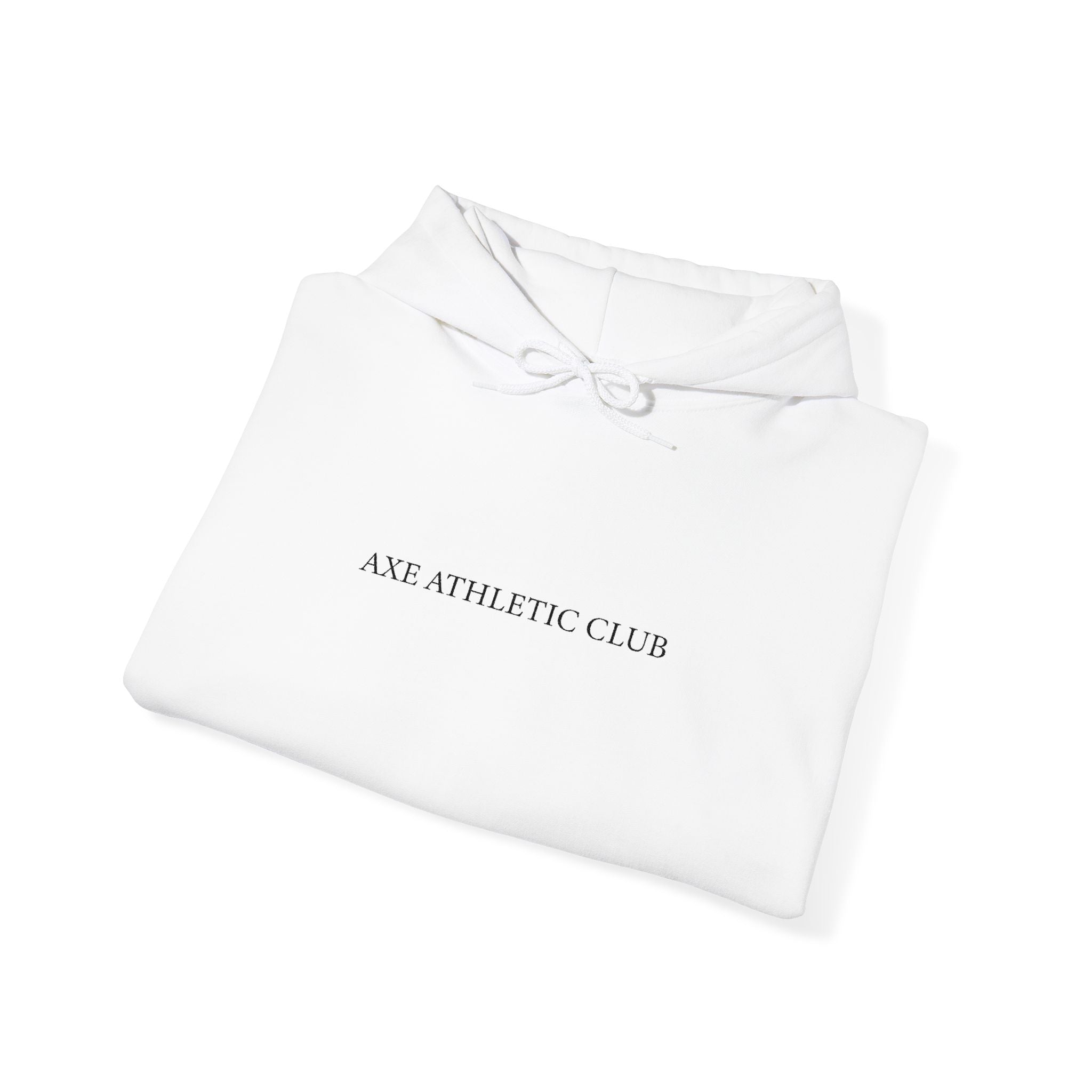 AXE Athletic Club (white hoodie)