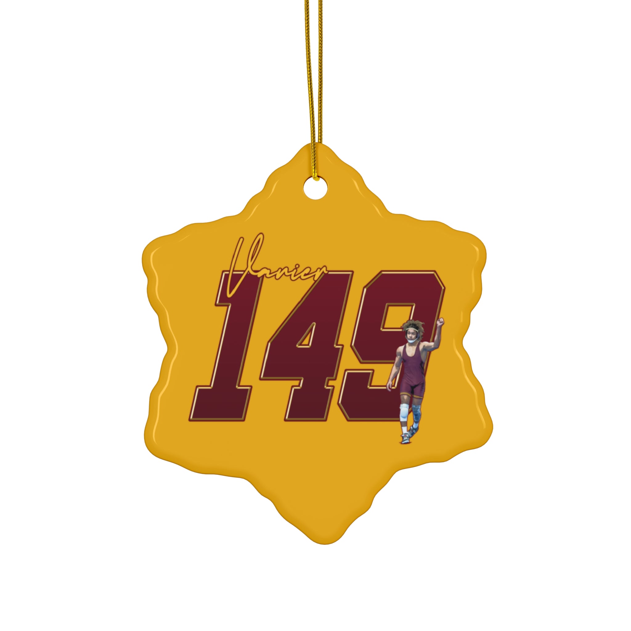 Charles Vanier Ceramic Ornament