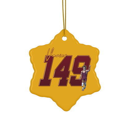 Charles Vanier Ceramic Ornament