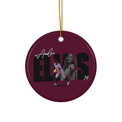 Audri Elias Ceramic Ornament