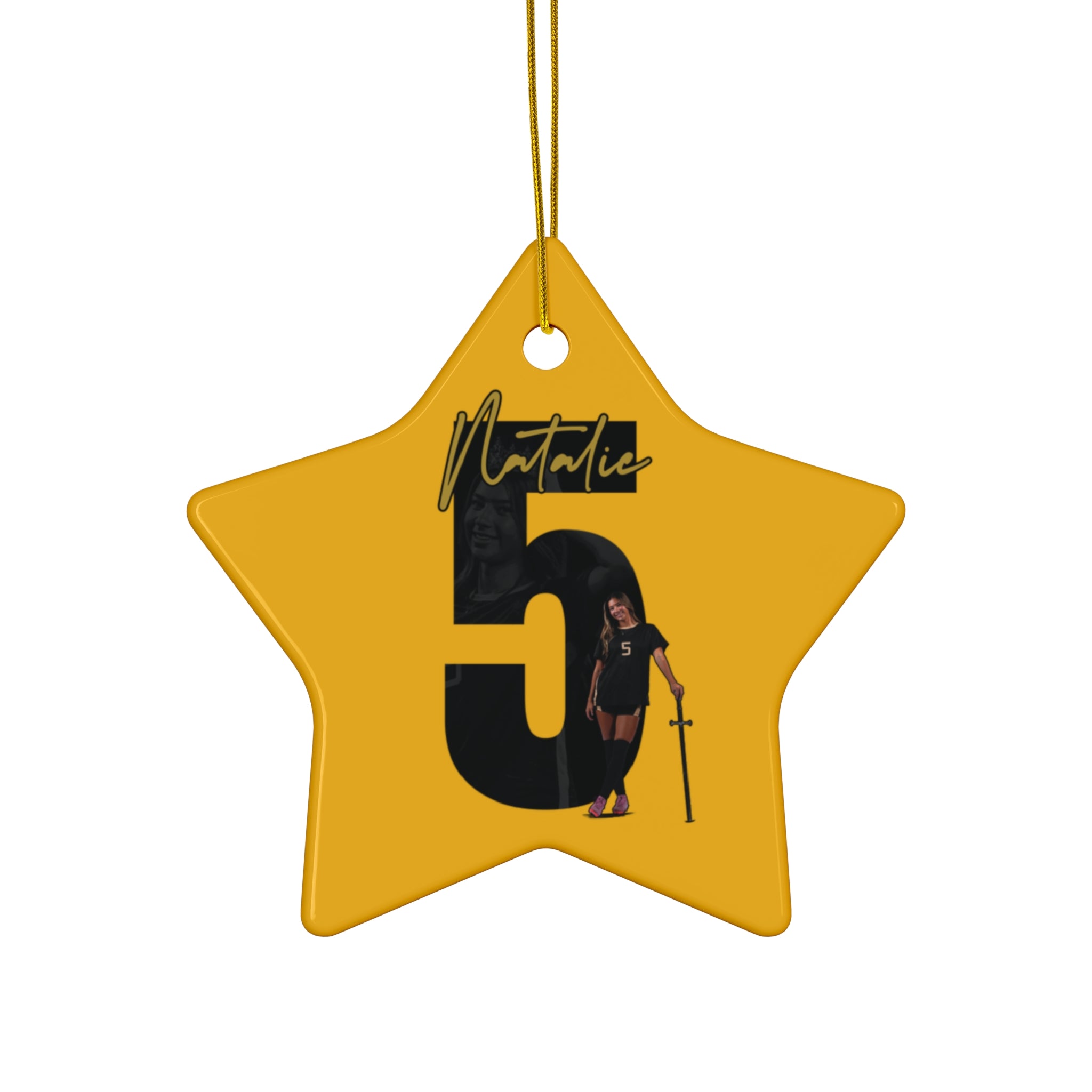 Natalie Leon Ceramic Ornament
