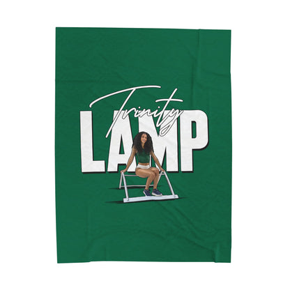 Trinity Lamp Velveteen Plush Blanket