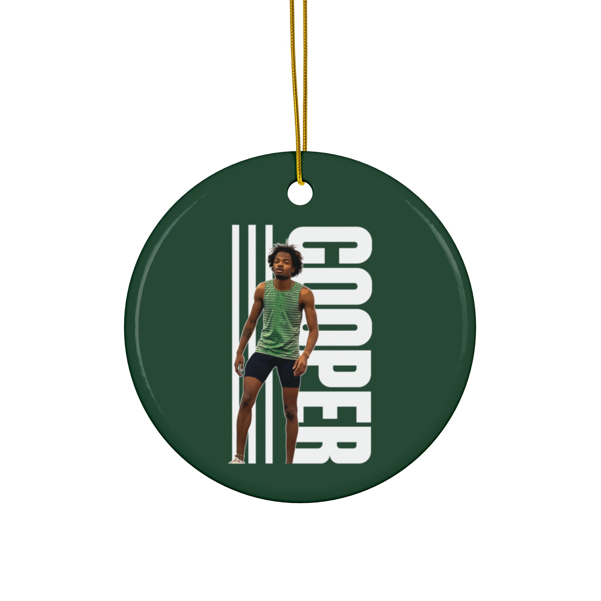 Ishan Cooper Ceramic Ornament