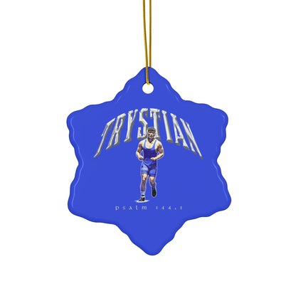 Trystian Juarez Ceramic Ornament