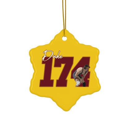 Brody Duke Ceramic Ornament